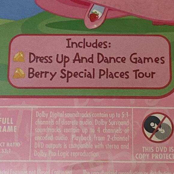 Vtg Strawberry Shortcake Dress Up Days DVD Sealed English Spanish Animation New - Picture 5 of 6